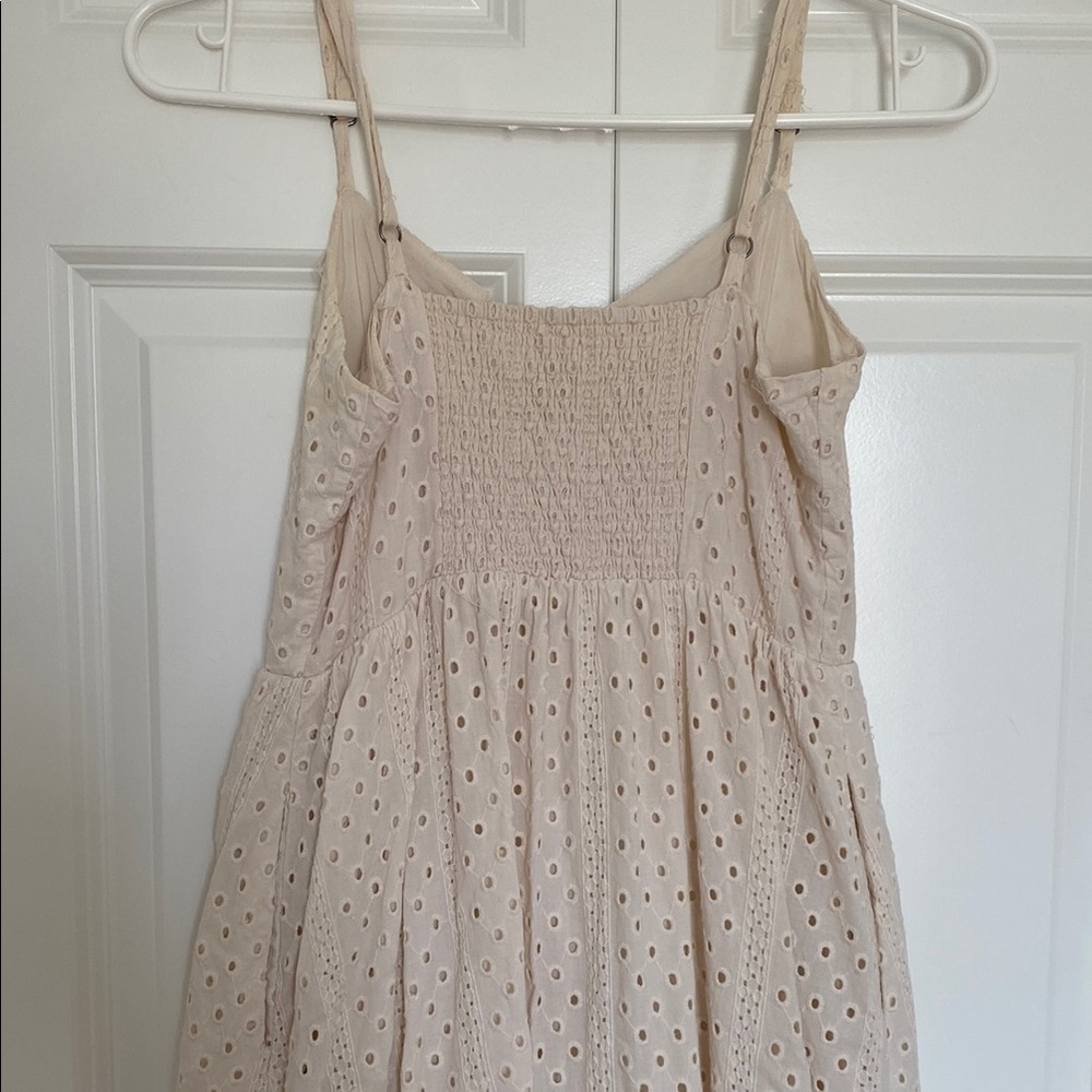 Cream Button-Down Dress - image 3